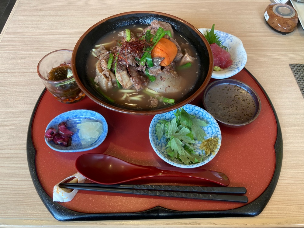 石垣島 日本料理 郷土料理 ひるぎ 石垣牛汁そば