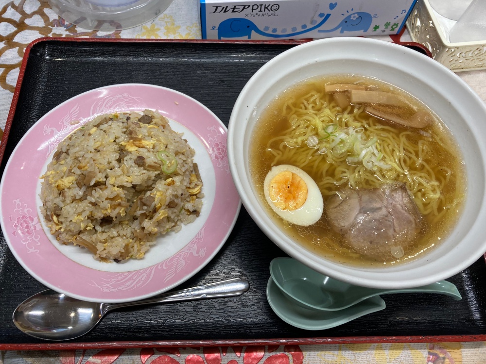 中国飯店 大富 石垣島 ラーメンセット