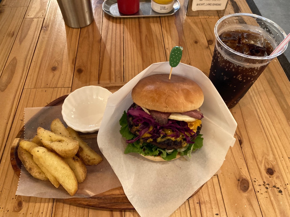 HEART LAND 美崎町店 石垣牛バーガー