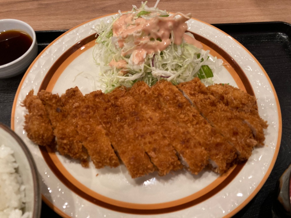 オアシス 石垣島 とんかつ定食