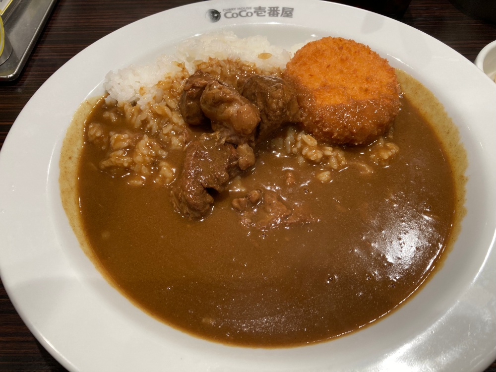 カレーハウスCoCo壱番屋 沖縄石垣店の美崎牛カレー