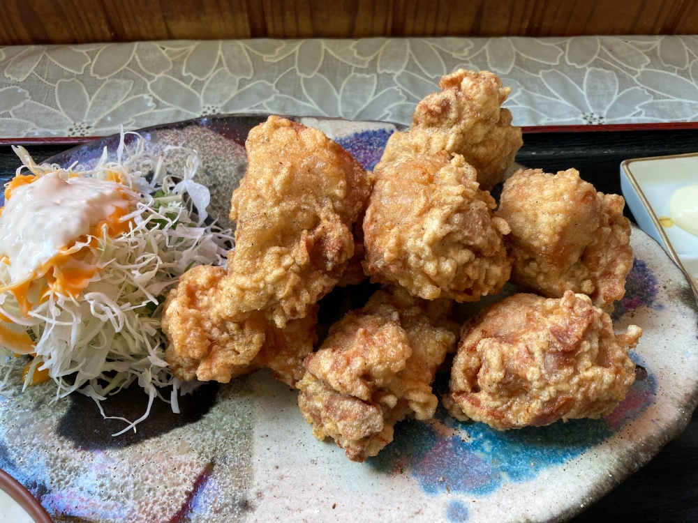 「中国飯店 大富」のからあげ定食