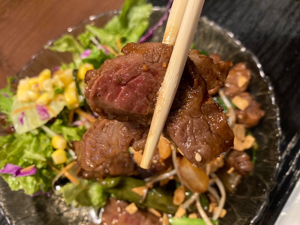 石垣島『焼肉misaki』の焼肉定食 にんにく風味