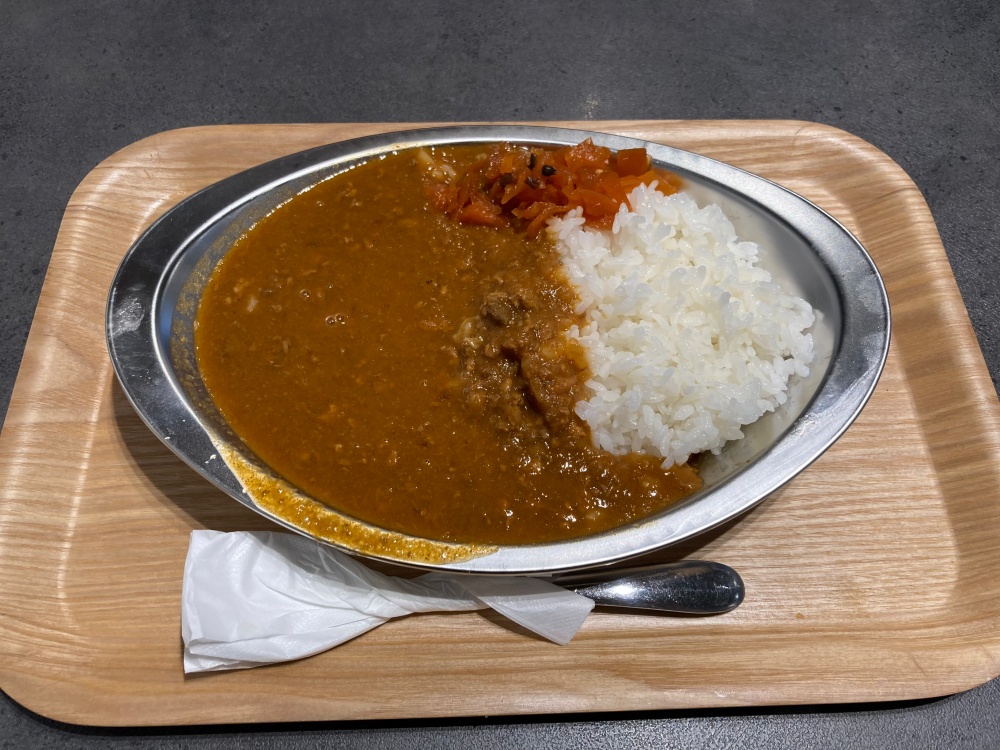 石垣ジンギスカンRAMU18のラムカレー