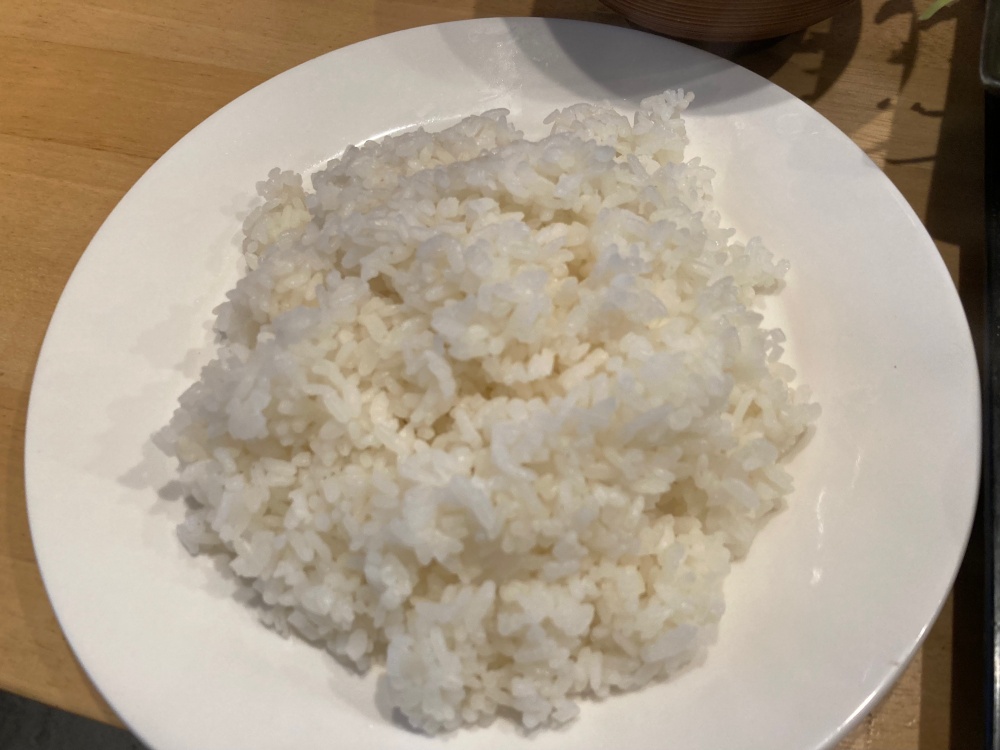 食堂もぶのサーロインステーキ300g ライス・サラダ・味噌汁付き