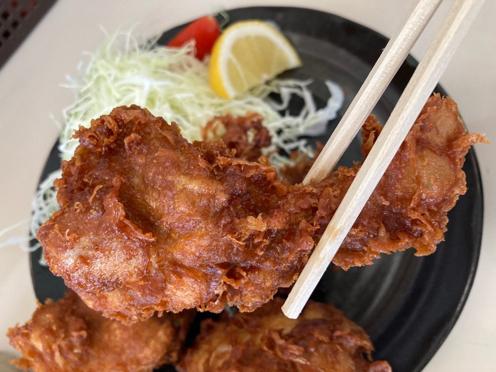 とけい台食堂のザンギ定食