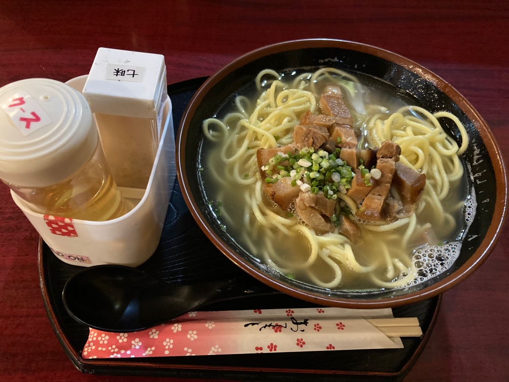 石垣島の喫茶店『喫茶ゴードン』の八重山そば