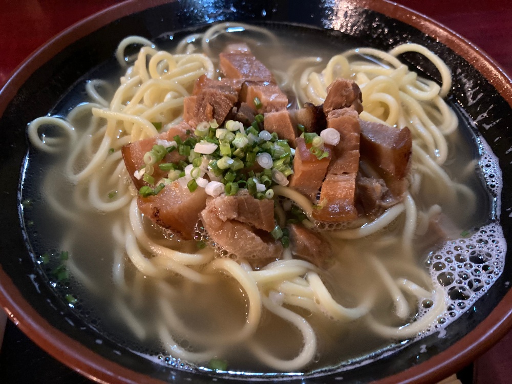 石垣島の喫茶店『喫茶ゴードン』の八重山そば