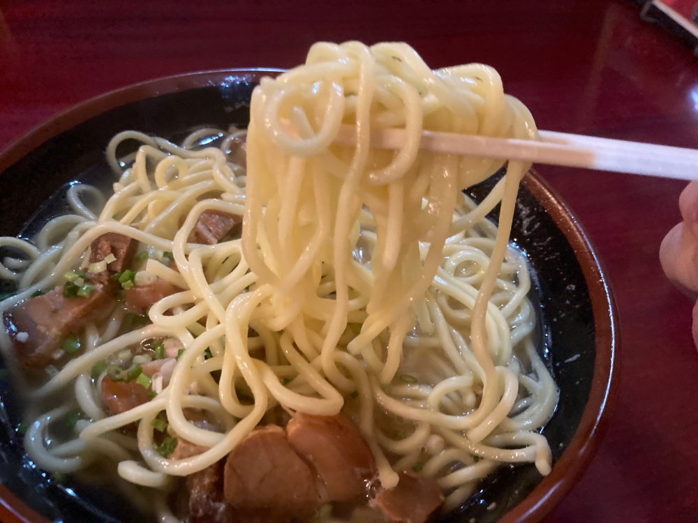 石垣島の喫茶店『喫茶ゴードン』の八重山そば