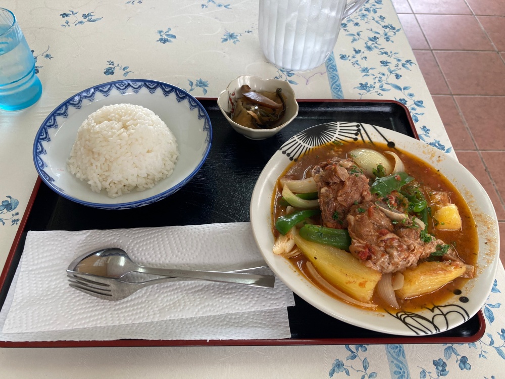 石垣島の沖縄＆南米料理屋『もろみや』のコスティージャ