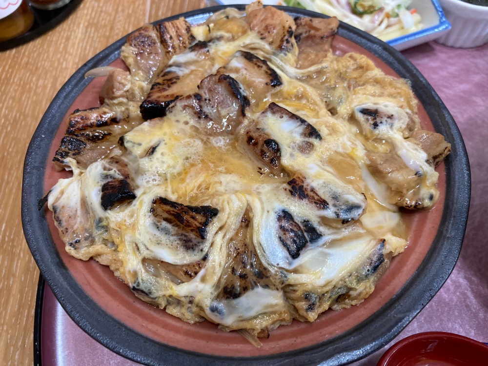 石垣島の島そば屋 ざはの『豚バラ丼そばセット』